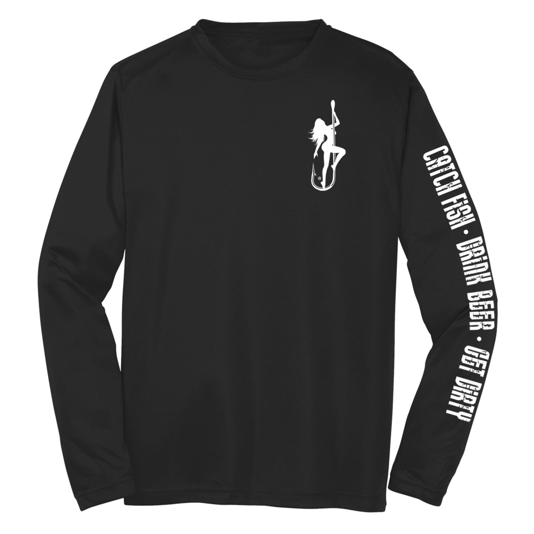 Dirty Hooker Classic White Dry Fit